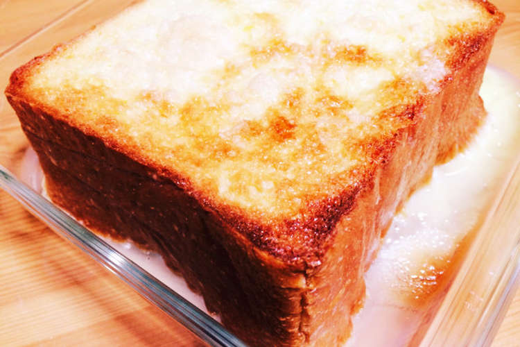 人気店の味 フレンチトースト レシピ 作り方 By まめちん嫁 クックパッド 簡単おいしいみんなのレシピが350万品