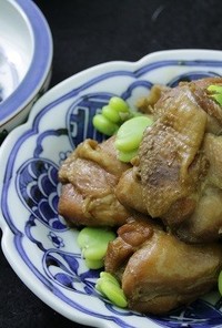 鶏もも肉の緑茶煮（圧力鍋で柔らか）