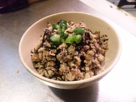 ひじきの煮物と高野豆腐で◇卯の花風