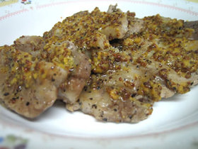 豚肉のハニーマスタード