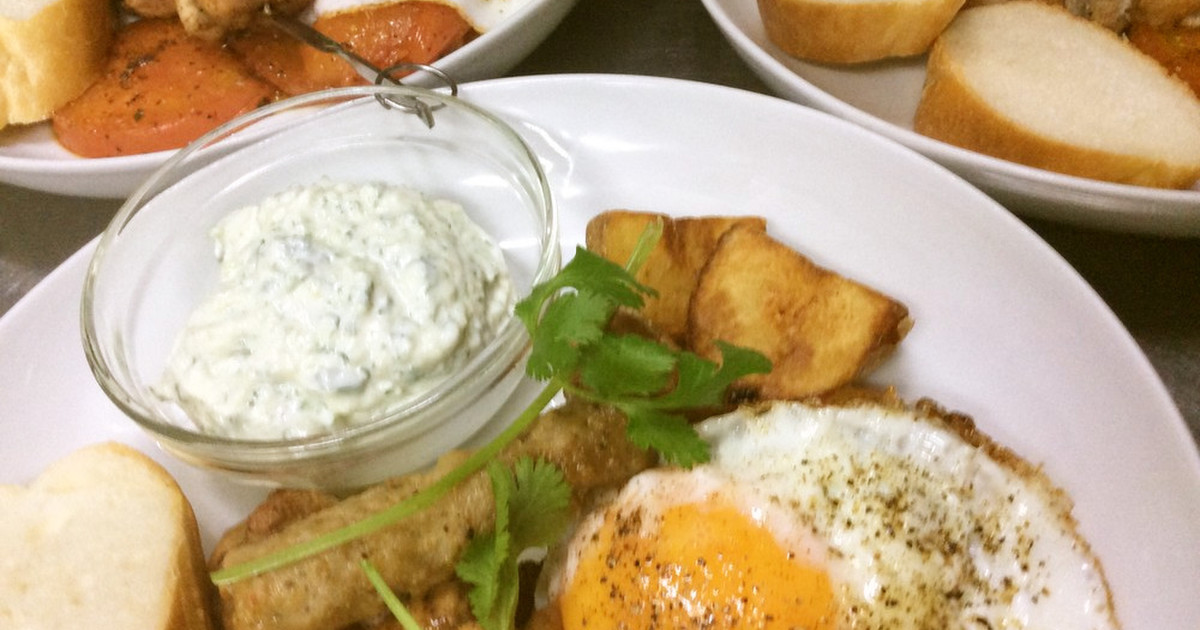 ギリシャ産子羊のスブラキ、ガーリックヨーグルトディップ添え レシピ