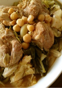 鶏とキャベツのサワー煮〜ガラムマサラ風味