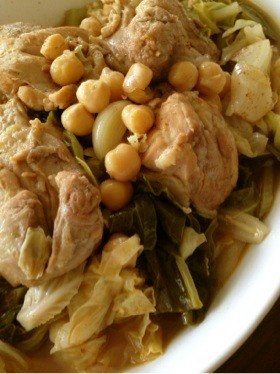 鶏とキャベツのサワー煮〜ガラムマサラ風味の画像