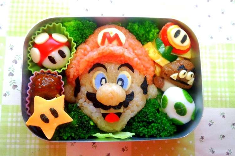 マリオキャラ弁 仲間も一緒 レシピ 作り方 By Kenchico生活 クックパッド 簡単おいしいみんなのレシピが367万品