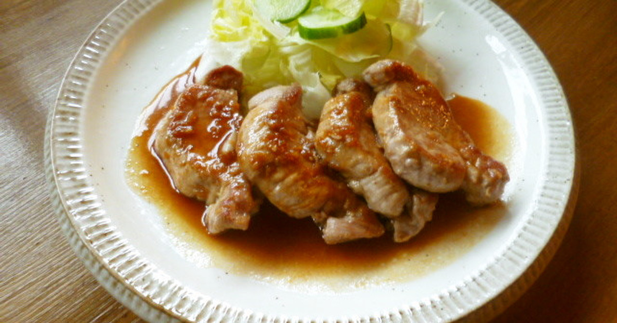 簡単な豚ヒレ肉のマリネレシピ