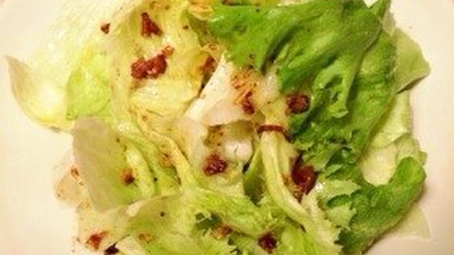 簡単 オリーブオイルでレタス大量消費 レシピ 作り方 By Kuni クックパッド 簡単おいしいみんなのレシピが356万品