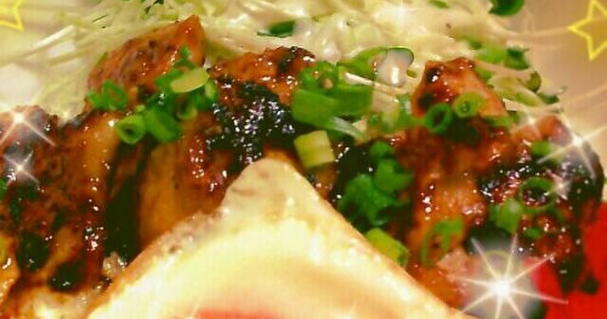 ご当地丼★高島とんちゃん丼in滋賀県 by サヤ晴ママ 【クックパッド】 簡単おいしいみんなのレシピが281万品