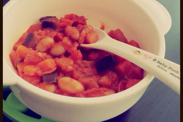 離乳食後期 野菜たっぷりトマト煮込み レシピ 作り方 By みさっさン クックパッド 簡単おいしいみんなのレシピが366万品