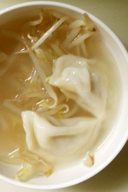 ☆簡単うまい水餃子スープ☆の画像