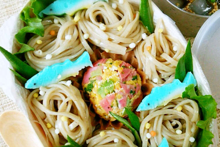 沖縄モズクうどん 清流を泳ぐお魚弁当 レシピ 作り方 By 鬼嫁もつ クックパッド 簡単おいしいみんなのレシピが356万品