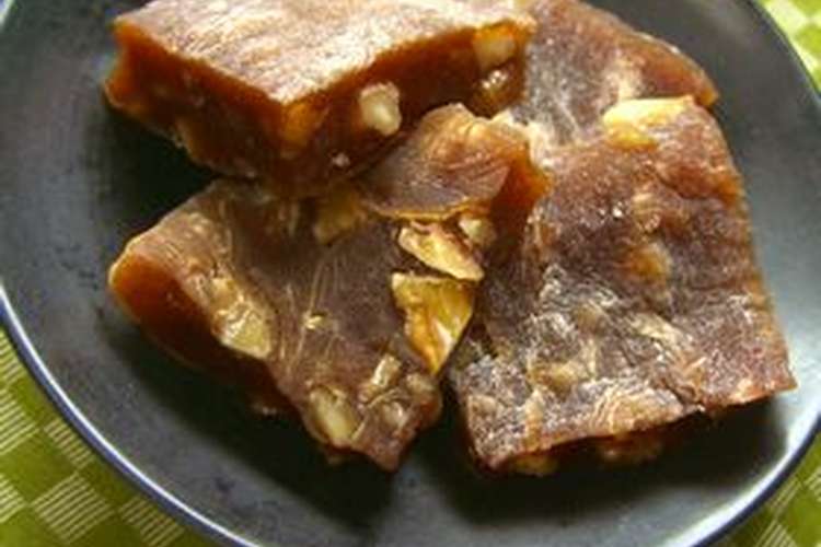 くるみゆべし レシピ 作り方 By かなやん クックパッド 簡単おいしいみんなのレシピが357万品