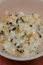 ひじきと野菜のおかゆ★離乳食後期の写真