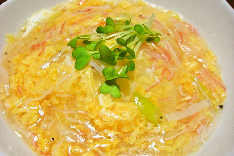 カロリー控えめ カニカマのあんかけ ご飯 レシピ 作り方 By Dame嫁ちぃ クックパッド 簡単おいしいみんなのレシピが352万品