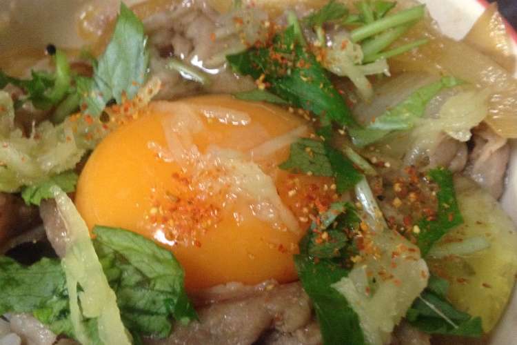 冷凍玉ねぎで時短 豚丼 レシピ 作り方 By どんぐりぱん クックパッド