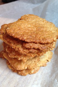 簡単‼︎ヘルシー材料4種サクサククッキー