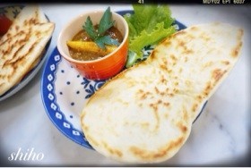 フライパンで簡単ナン♪