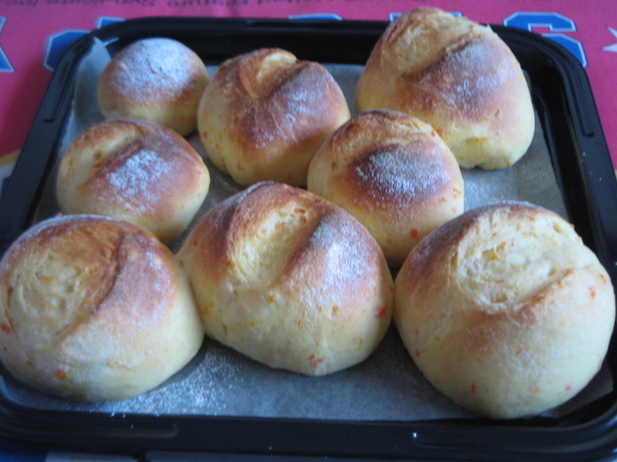 炊飯器で簡単発酵☆にんじんパンの画像