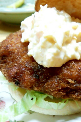 おうちでエビカツマフィン