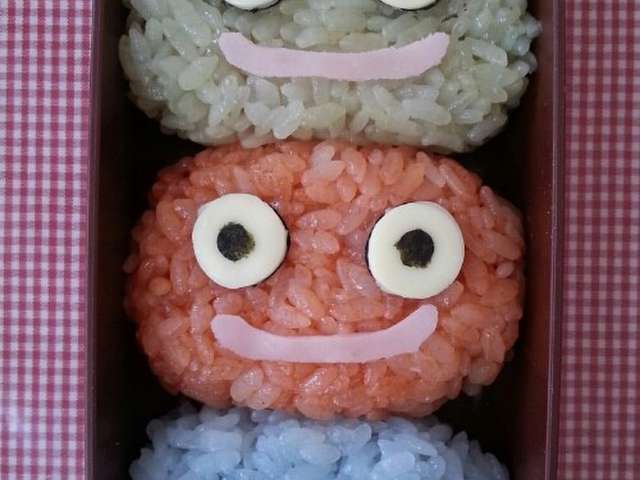 簡単 可愛いスライムタワーキャラ弁 レシピ 作り方 By きょん