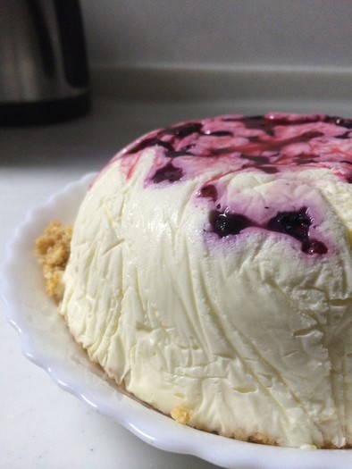 ドーム☆ベリーレアチーズケーキの写真