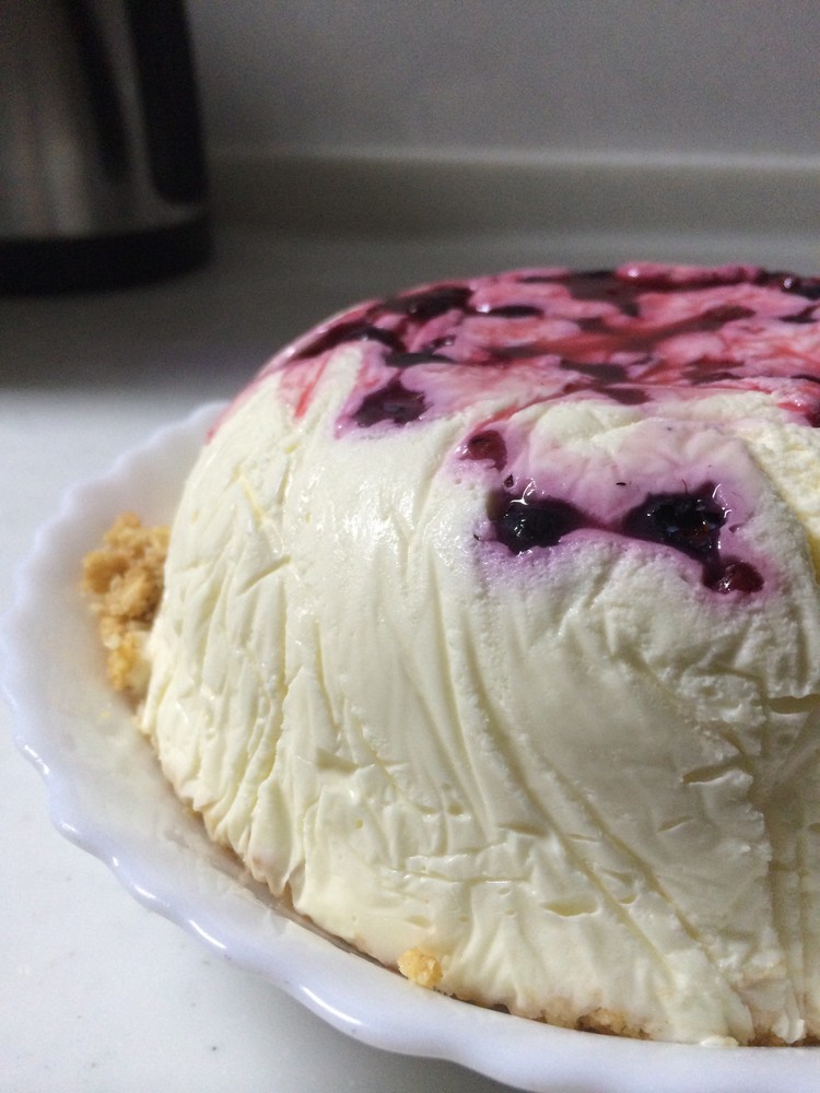 ドーム☆ベリーレアチーズケーキの画像