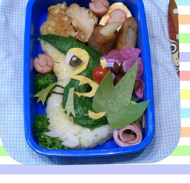 キャラ弁 ポケモン ツタージャ レシピ 作り方 By Sofuka クックパッド