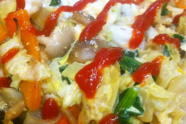 朝食にも お野菜たっぷり 洋風卵とじ レシピ 作り方 By ごくもり クックパッド