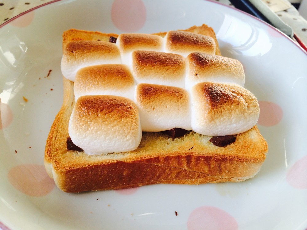 マシュマロトースト♩ by あやぽん＊ 【クックパッド】 簡単おいしいみんなのレシピが321万品