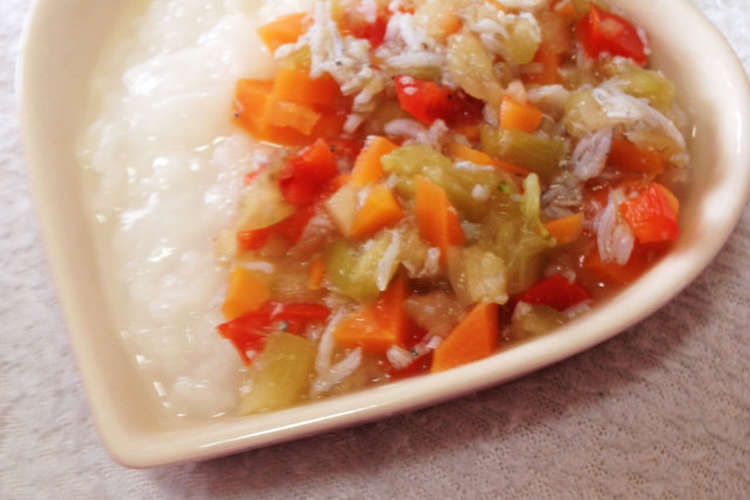 離乳食後期 中華風しらすあんかけ レシピ 作り方 By Aimama29 クックパッド 簡単おいしいみんなのレシピが378万品