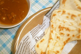 なんちゃってナンとカレー