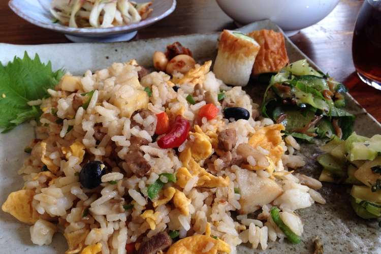 タイ米でパラパラ炒飯 レシピ 作り方 By 三畳食堂 クックパッド 簡単おいしいみんなのレシピが358万品