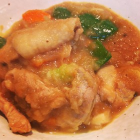 新たまねぎのみぞれ煮・カレー風味