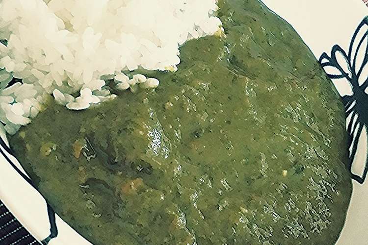 簡単お店の味 ほうれん草カレー レシピ 作り方 By ぽてまる太郎 クックパッド 簡単おいしいみんなのレシピが352万品