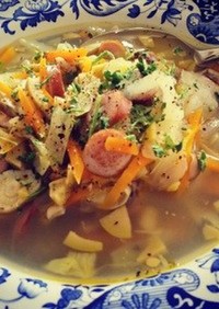 ロシア風オリーブのスープ