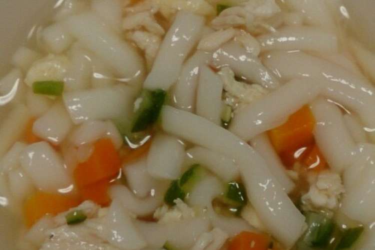 鶏ささみと高野豆腐のうどん 離乳食中期 レシピ 作り方 By みなおっち クックパッド 簡単おいしいみんなのレシピが355万品