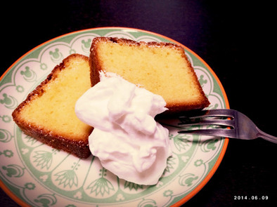 バターケーキ( カトルカール )の写真