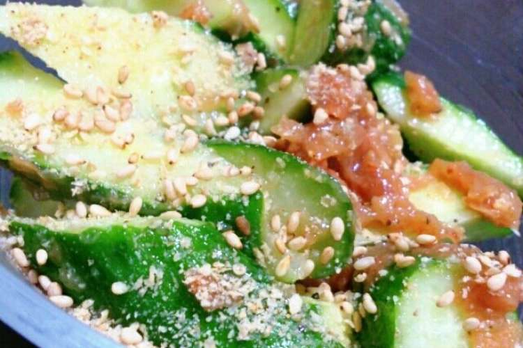 一味違う 簡単梅きゅう レシピ 作り方 By すなっふ クックパッド 簡単おいしいみんなのレシピが353万品