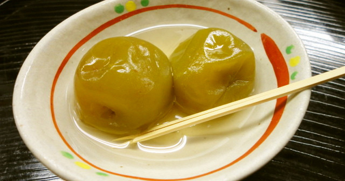 梅酒の梅を使って…梅のシロップ煮(煮梅) by 料理人TK 【クックパッド】 簡単おいしいみんなのレシピが357万品