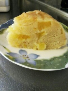 炊飯器でおからパインケーキ