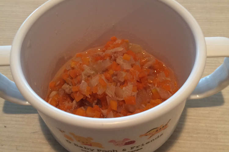 離乳食 ツナと玉ねぎとにんじんの煮物 レシピ 作り方 By らっきょ姫 クックパッド 簡単おいしいみんなのレシピが376万品