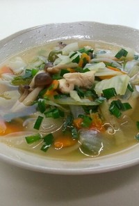 野菜たくさん中華風燃焼スープ