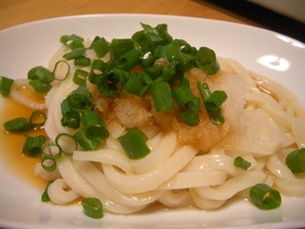 ポン酢ぶっかけうどん