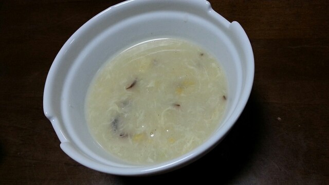 米粉でとろとろクリームコーンの中華スープの画像