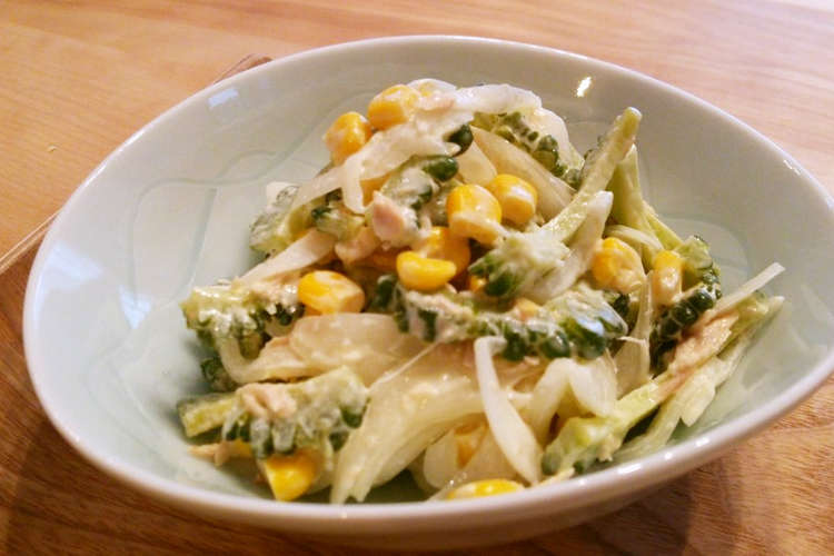 レンチンゴーヤサラダ レシピ 作り方 By ろぴちょい クックパッド 簡単おいしいみんなのレシピが375万品