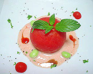 簡単おもてなし料理☆ビックリトマトサラダの画像