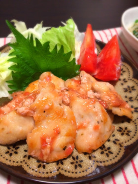 【話題入り】鶏胸肉の梅肉照り焼き