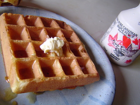 ホットケーキミックスで☆ワッフル