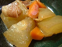 冬瓜（とうがん）とベーコンの炒め煮の画像