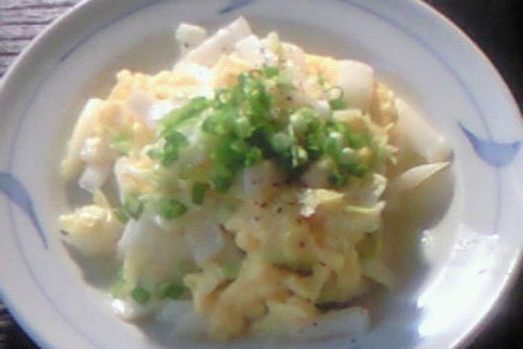 夏白菜の卵炒め レシピ 作り方 By 愛乙女 愛 クックパッド 簡単おいしいみんなのレシピが351万品