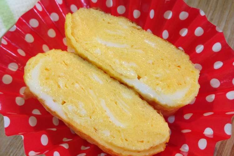 フライパンと卵一個で 厚焼き卵 レシピ 作り方 By Nonyui29 クックパッド 簡単おいしいみんなのレシピが376万品